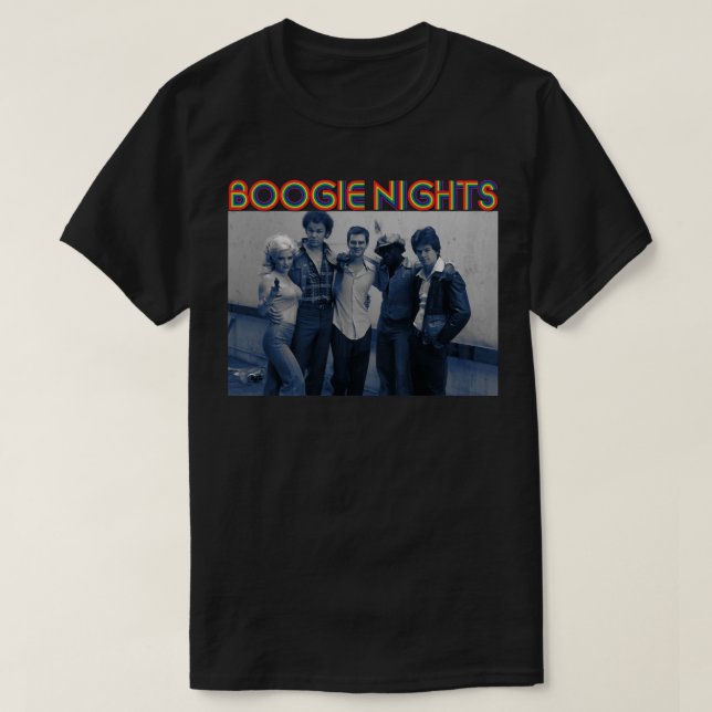 Leute nennen mich Boogie-Nächte T-Shirt (Design vorne)