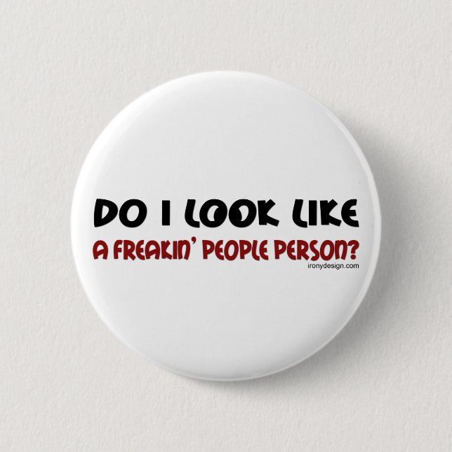 Leute-Personen-Knopf Button (Vorderseite)