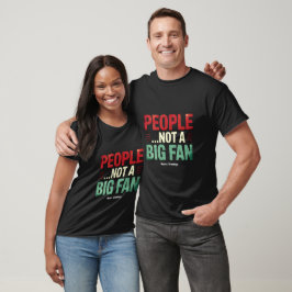 Leute sind nicht großer Fan Introvertiert Lustiges T-Shirt
