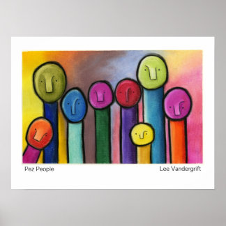 Leute von Lee Vandergrift Poster