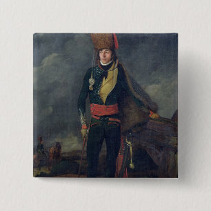 Leutnant der 8. Hussars Button