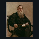 Lev Tolstoi 1887 Poster<br><div class="desc">Lev Tolstoy | von Ilya Efimovich Repin | Art Location: Tretyakov Gallery,  Moskau,  Russland | Russische Künstlerin | Image Collection number: XZL149441</div>