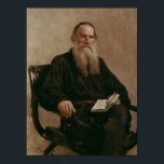 Lev Tolstoi 1887 Poster<br><div class="desc">Lev Tolstoy | von Ilya Efimovich Repin | Art Location: Tretyakov Gallery,  Moskau,  Russland | Russische Künstlerin | Image Collection number: XZL149441</div>
