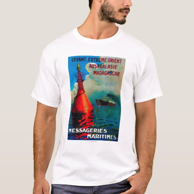 Levant extremer Orient Vintages PosterEurope T-Shirt (Vorderseite)