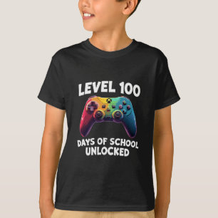 Level 100 Schultage freigeschaltet  T-Shirt