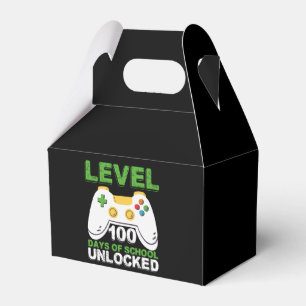 Level 100 Tage der Schule freigeschaltet Gamer Vid Geschenkschachtel