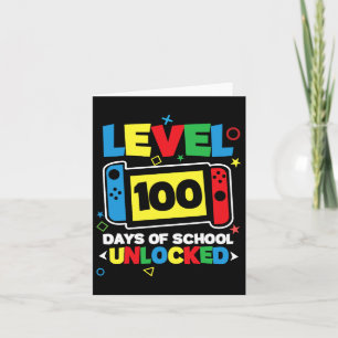 Level 100 Tage der Schule Kompletter Game-Controll Karte