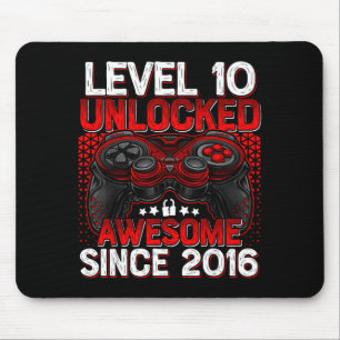 Level 10 freigeschaltet 10 Jahre alte Jungen 10. G Mousepad
