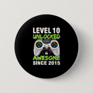 Level 10 freigeschaltet Großartig seit dem 10. Geb Button