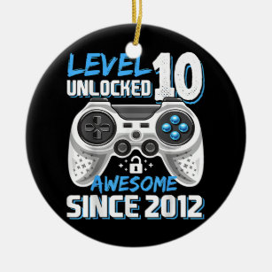 Level 10 Unlocks Phantastisch 2012 Videospiel 10. Keramik Ornament