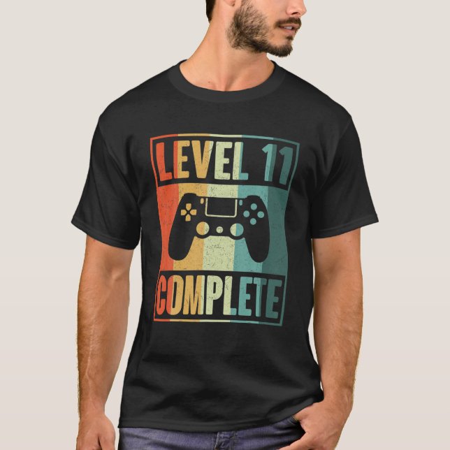 Level 11 Complete Video Gamer - 11. Wedding Anive T-Shirt (Vorderseite)
