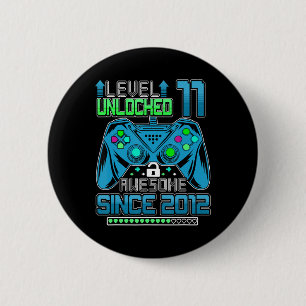 Level 11 freigeschaltet Awesome 2012 Videospiel 11 Button