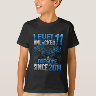 Level 11 freigeschaltet Geschenke für 11-jährige J T-Shirt