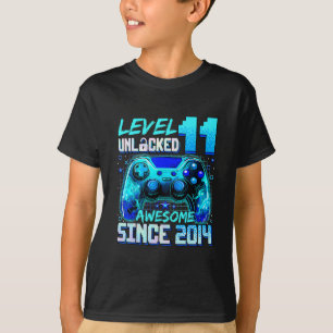 Level 11 freigeschaltet Großartig Seit 2014 11. Ge T-Shirt