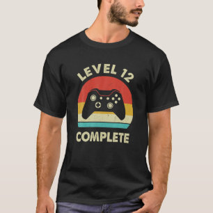Level 12 Complete Video Gamer - 12. Wedding Anive T-Shirt