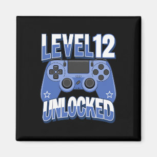 Level 12 freigeschaltet Lustiger Videospieler 12. Magnet