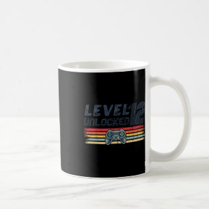 Level 12 freigeschaltet Videospiel 12. Geburtstag Kaffeetasse