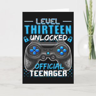 Level 13 freigeschaltet offizielles Teenager-Video Karte