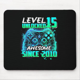 Level 15 freigeschaltet Großartig Seit dem 15. Geb Mousepad