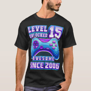 Level 15 Unlock Phantastisch 2006 Videospiel 15. B T-Shirt