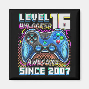 Level 16 freigeschaltet Tolles 2007 Videospiel 16. Magnet