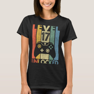 Level 17 freigeschaltetes Shirt Lustiger Videospie
