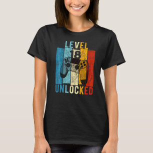 Level 18 Unlock Video Gamer 18 Jahre alt 18. Bir T-Shirt