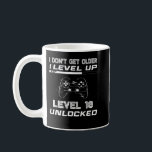 Level 18 Unlocked Gamer 18th Birthday Decorations  Kaffeetasse<br><div class="desc">Level 18 Unlocked Gamer 18th Birthday Decorations Party 2004</div>