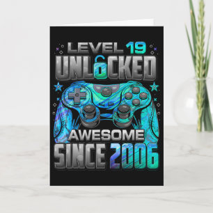 Level 19 freigeschaltet Awesome seit 2006 19. Gebu Karte