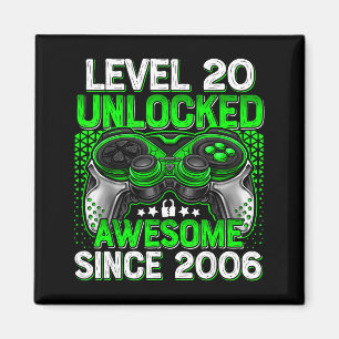 Level 20 freigeschaltet 20 Jahre alte Jungen 20. G Magnet