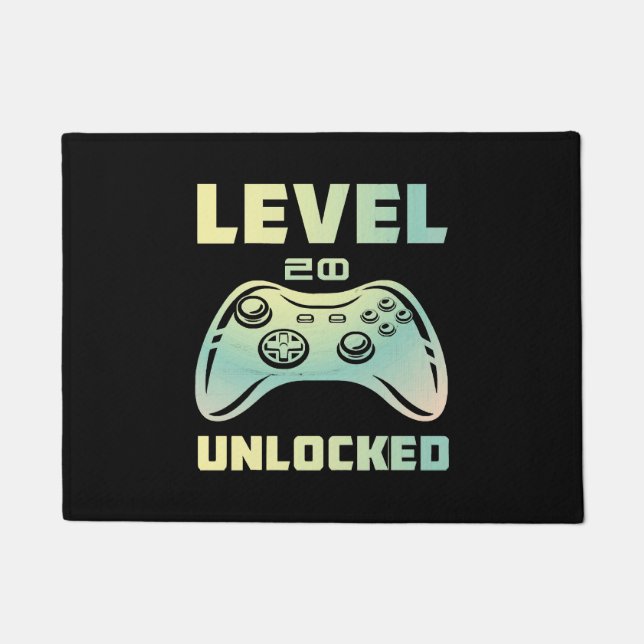 Level 20 freigeschaltet fußmatte (Vorderseite)