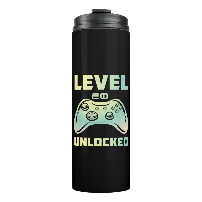 Level 20 freigeschaltet thermosbecher (Vorderseite)