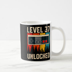 Level 37 freigeschaltet Videospiel-Controller Gebu Kaffeetasse