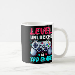 Level 3. Klasse freigeschaltet Zurück zur Schule T Kaffeetasse