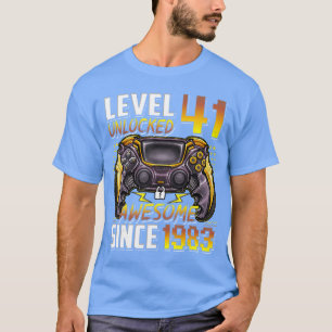 Level 41 freigeschaltet Großartig seit 1983 41. Ge T-Shirt