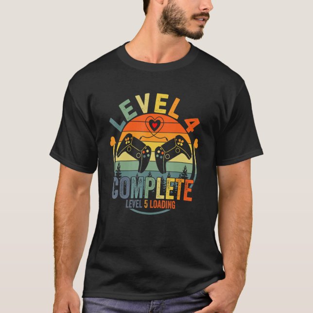 Level 4 Complete Level 5 Loading Gamer Wedding Ann T-Shirt (Vorderseite)