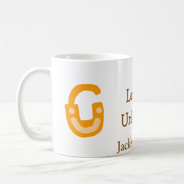Level 5 unlocked lock orange brown happy birthday  kaffeetasse (Links)