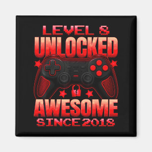 Level 8 freigeschaltet 8 Jahre alt für Jungen 8. G Magnet