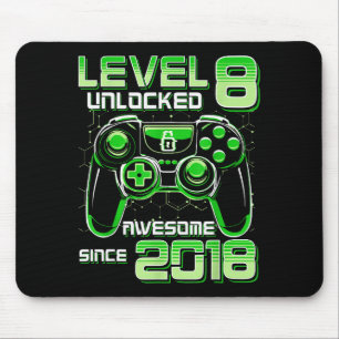 Level 8 freigeschaltet Großartig seit 2018 8. Gebu Mousepad