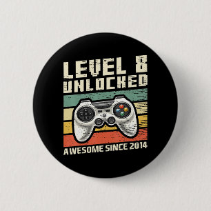 Level 8 Unlock Phantastisch 2014 Videospiel 8. Geb Button