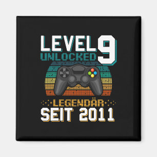 Level 9 freigeschaltet Großartig seit 2016 9. Gebu Magnet
