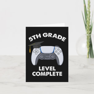 Level Abschluss Gamer Boys Sch Karte