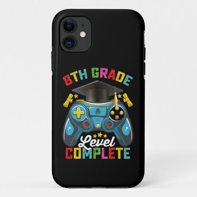 Level Abschluss Gaming Gamer Case-Mate iPhone Hülle (Rückseite)