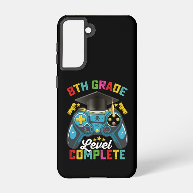 Level Abschluss Gaming Gamer Samsung Galaxy Hülle (Rückseite)