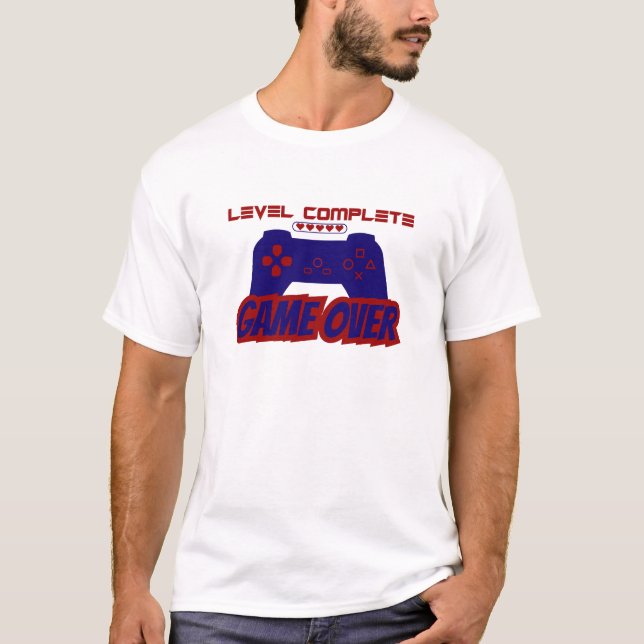 level complete - gamer victory design T-Shirt (Vorderseite)