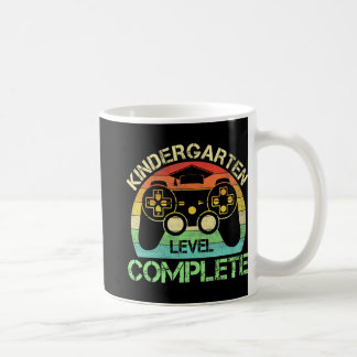 Level Complete Gaming Boy Letzten Schultag Kaffeetasse