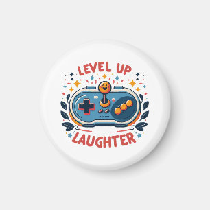 Level Lachen Magnet