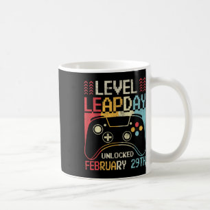 Level Leap Day Entsperrt Video Game Controller Gam Kaffeetasse