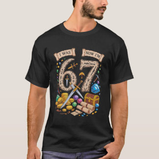 Level Seven freigeschaltet Retro-Arcade-Geburtstag T-Shirt