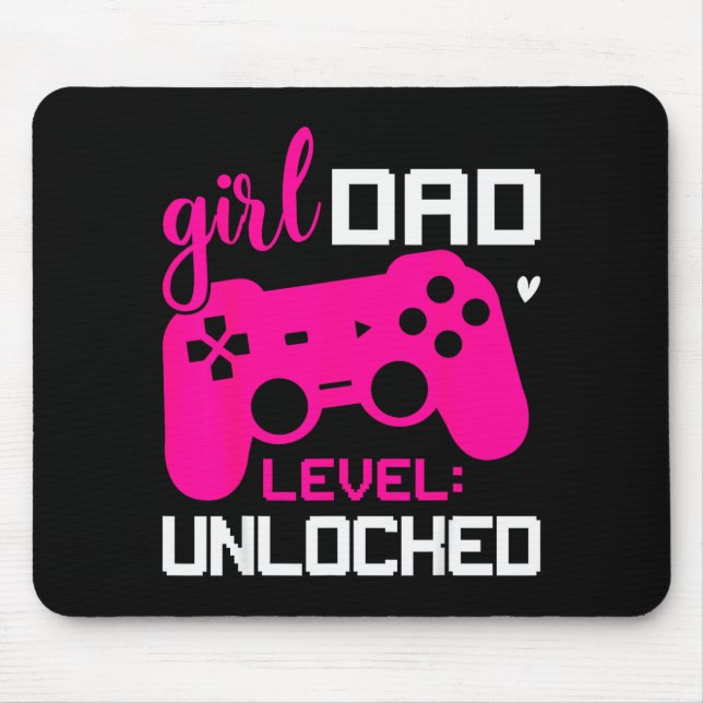 Level_ Unlocked New For Hostal  Mousepad (Vorne)